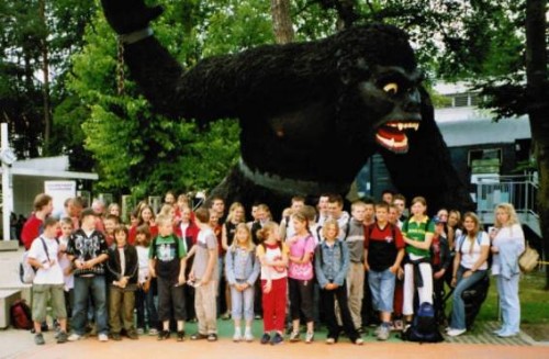 Gruppenfoto mit King Kong